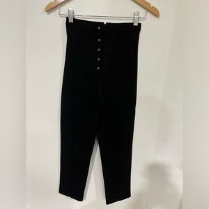 Topshop cropped black pants. Sz2